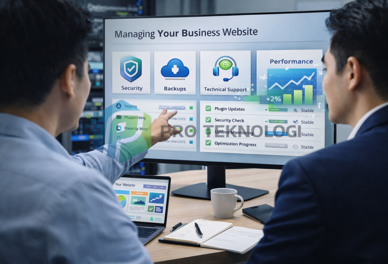 Jasa Pembuatan Website Bogor dengan Support dan Maintenance